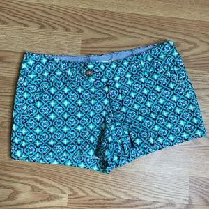 Red Camel Women’s Blue/Green Floral Shorts Size 5